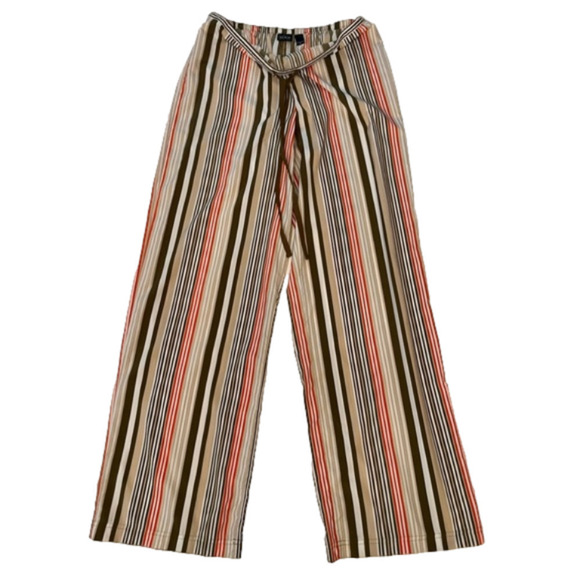 Victoria Secret Body By Victoria Secret Women’s Multi-color Stripes Pants NWOT - Picture 1 of 9